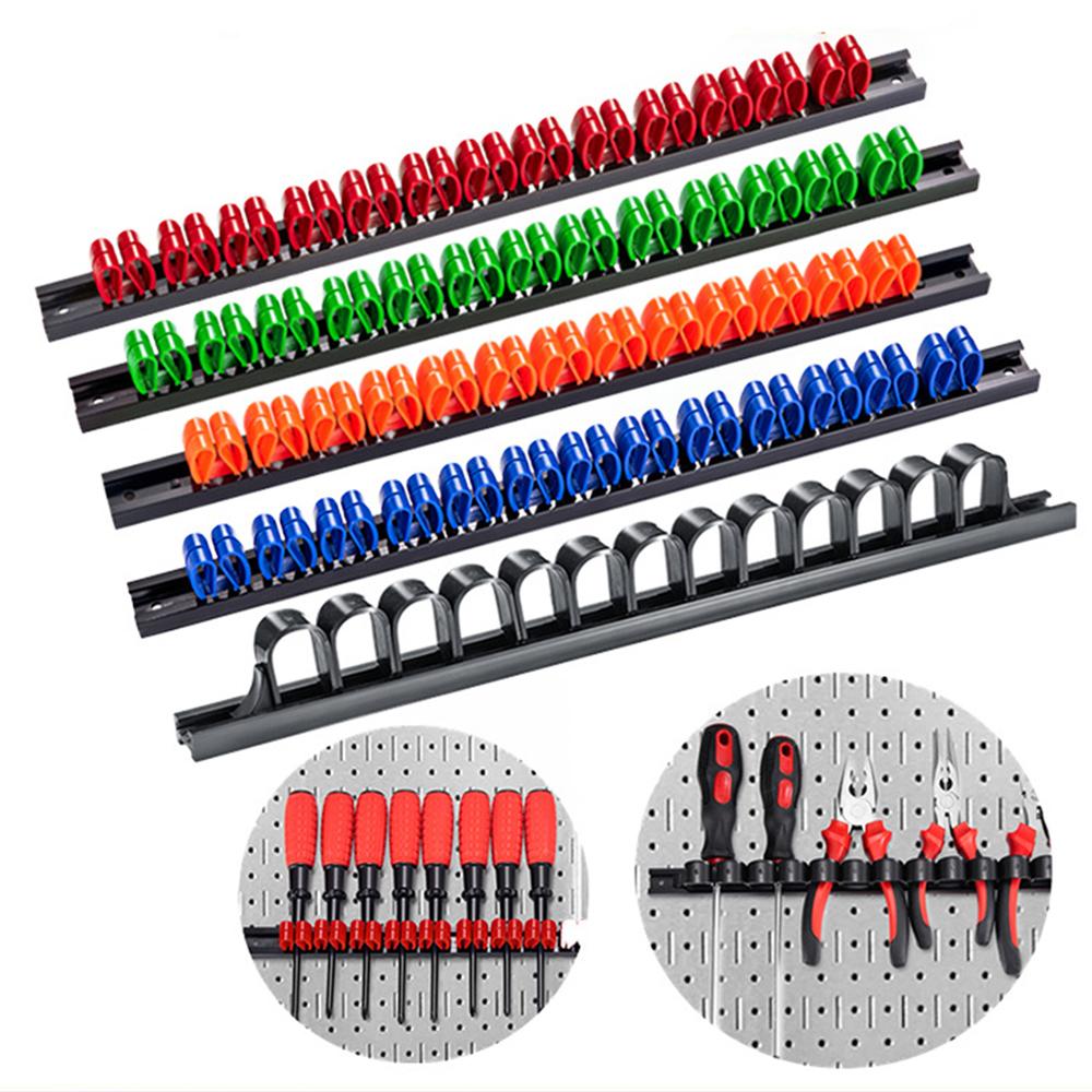 Hand Tools In Workshop - Screwdriver Organizer Wrench Organizer Hand Tool