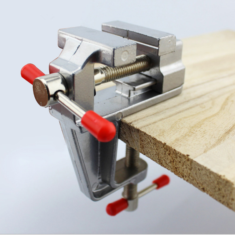 Workshop Tools Vice - Mini Bench Vise Muliti-Funcational 3.5&quot Aluminum