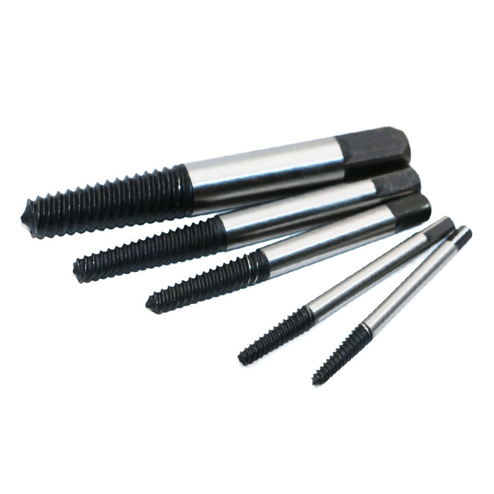 Workshop Tools Store - 5Pcs Screw Extractor Essential Tool Kit