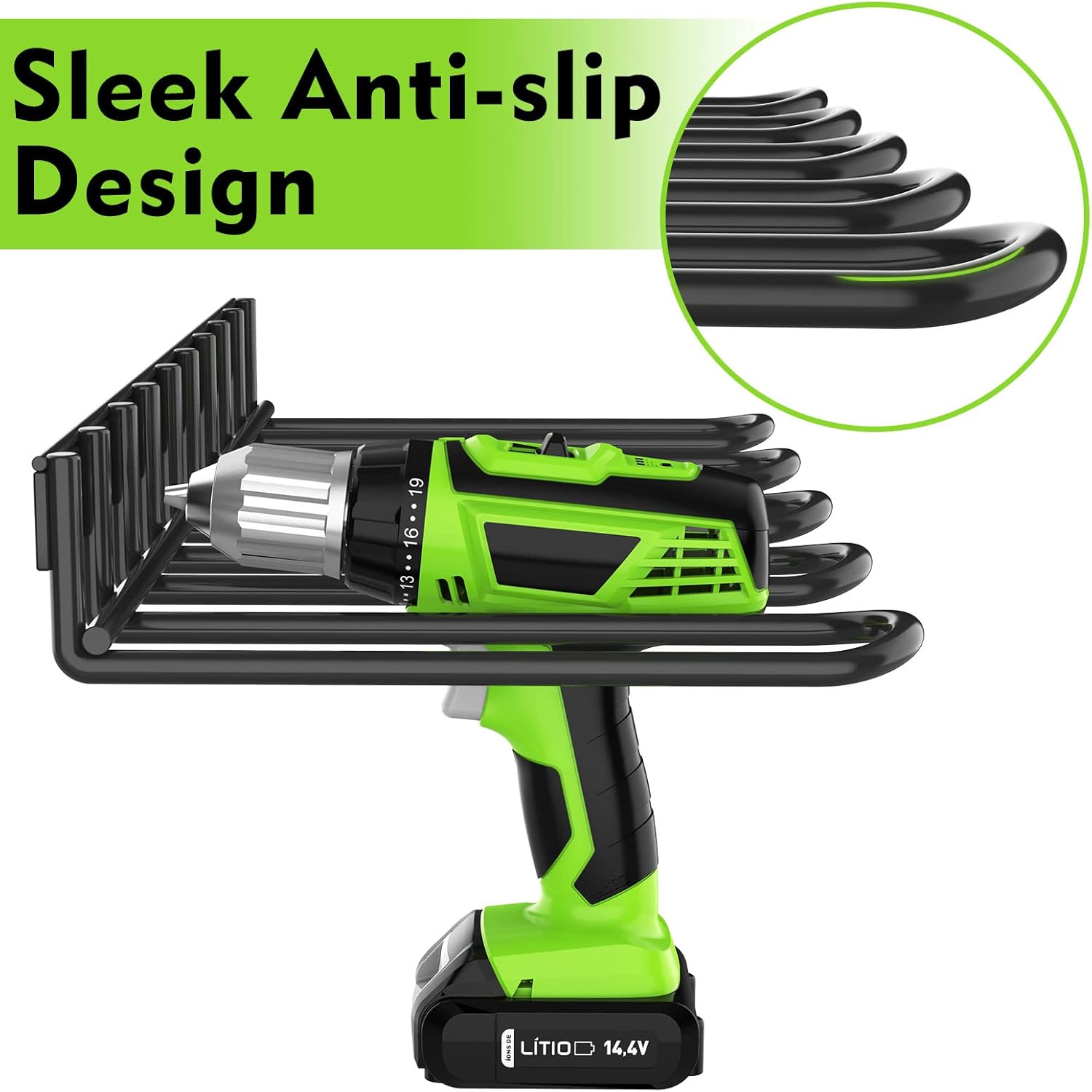 VKKM Power Tool Organizer 4 Sl - Workshop Tools Wall 评论和价格