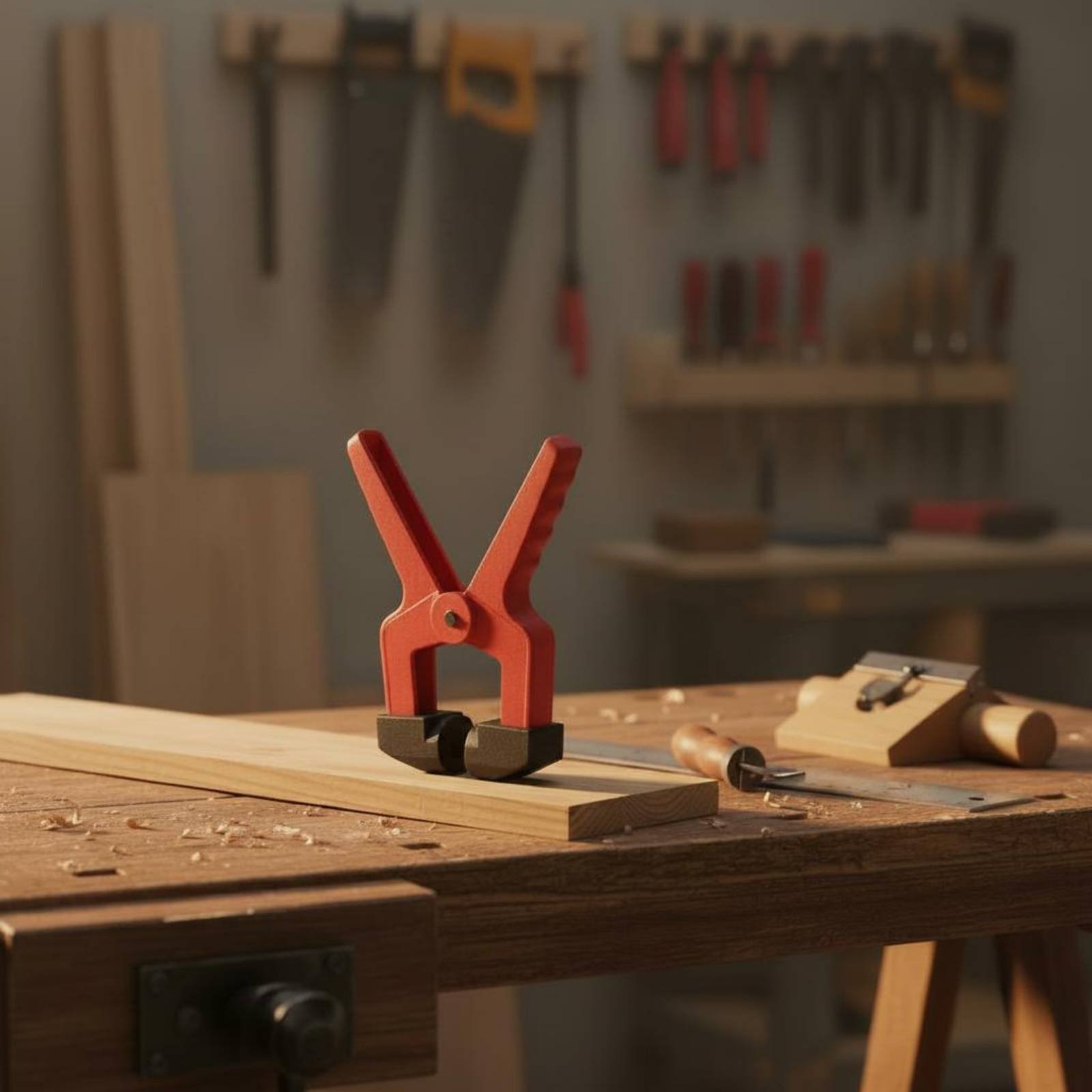 Triangular Clamp Clamp Red Col - Hand Tools In Workshop 评论和价格
