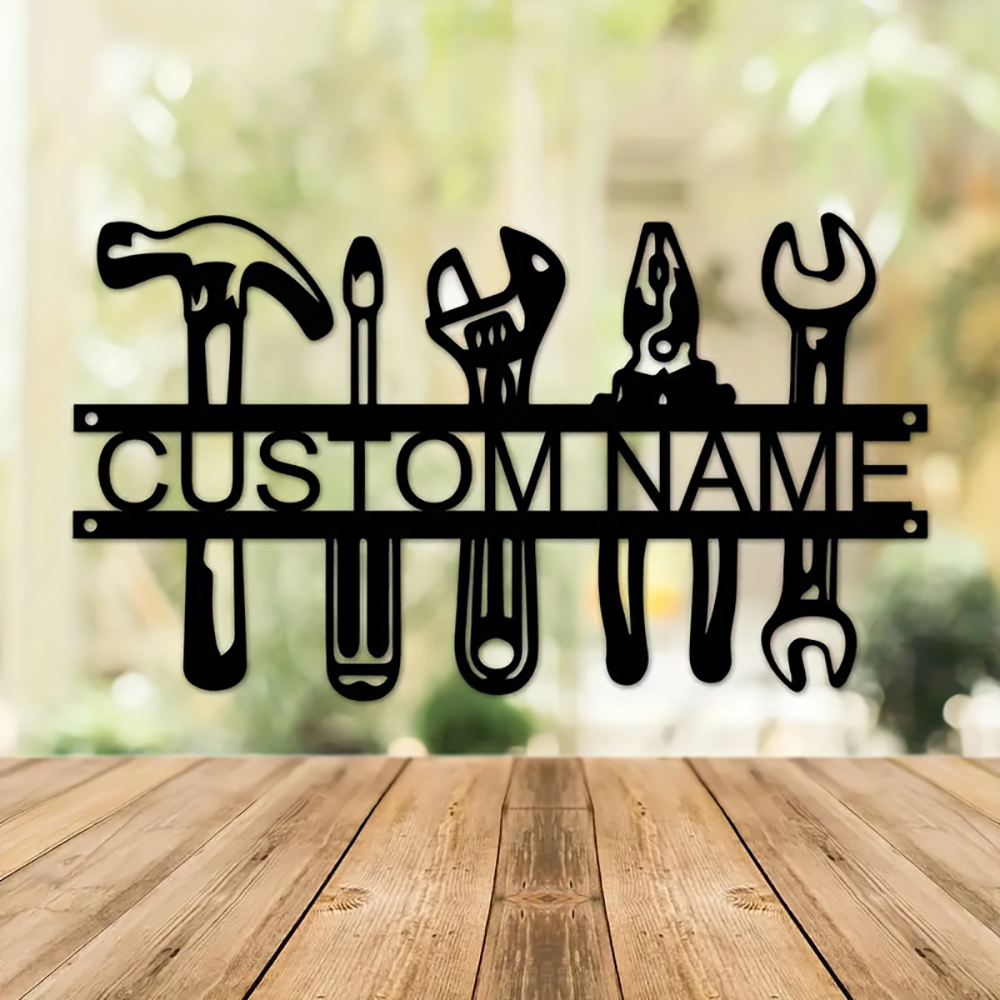 Customized Name Industrial Sty - Tools Name In Workshop 评论和价格