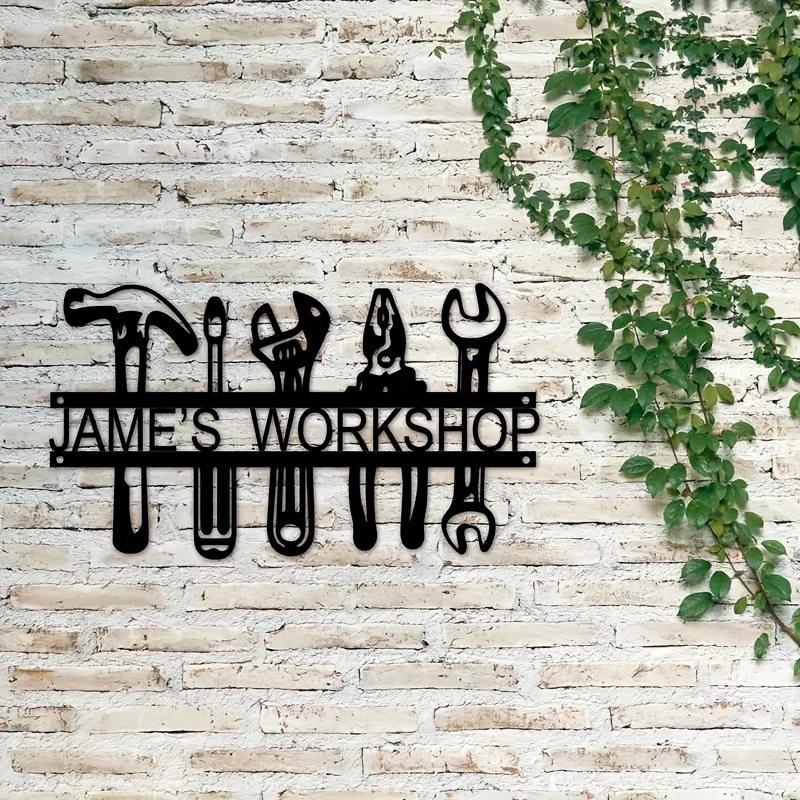 Customized Name Industrial Sty - Tools Name In Workshop 评论和价格
