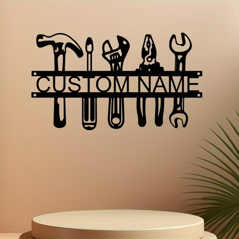 Customized Name Industrial Sty - Tools Name In Workshop 评论和价格
