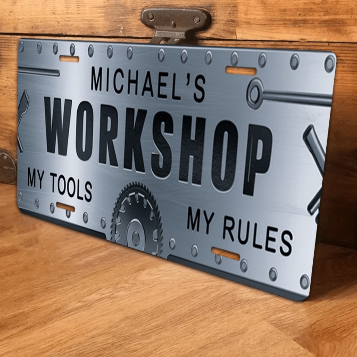 Personalized Name Workshop Alu - Tools Name In Workshop 评论和价格