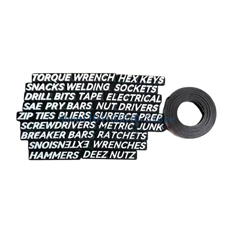 02DC Workshop Drawer Labels Ra - Tools Name In Workshop 评论和价格