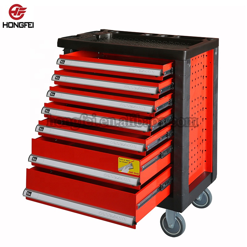 225 Pcs Movable Tool Cabinet 7 - Hand Tools In Workshop 评论和价格