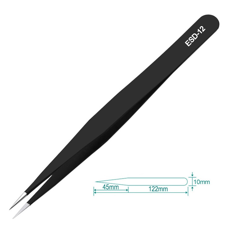 ESD Tweezers Stainless Steel W - Hand Tools In Workshop 评论和价格