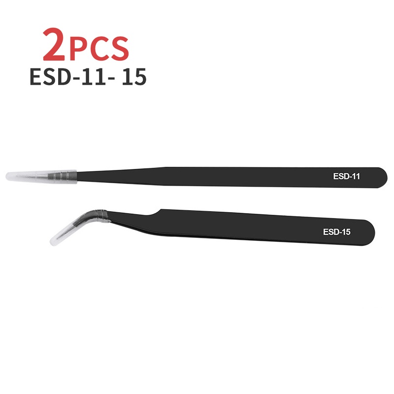 ESD Tweezers Stainless Steel W - Hand Tools In Workshop 评论和价格