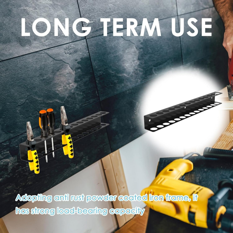 14Wall-mounted anti-rust tool  - Workshop Tools Organizing 评论和价格