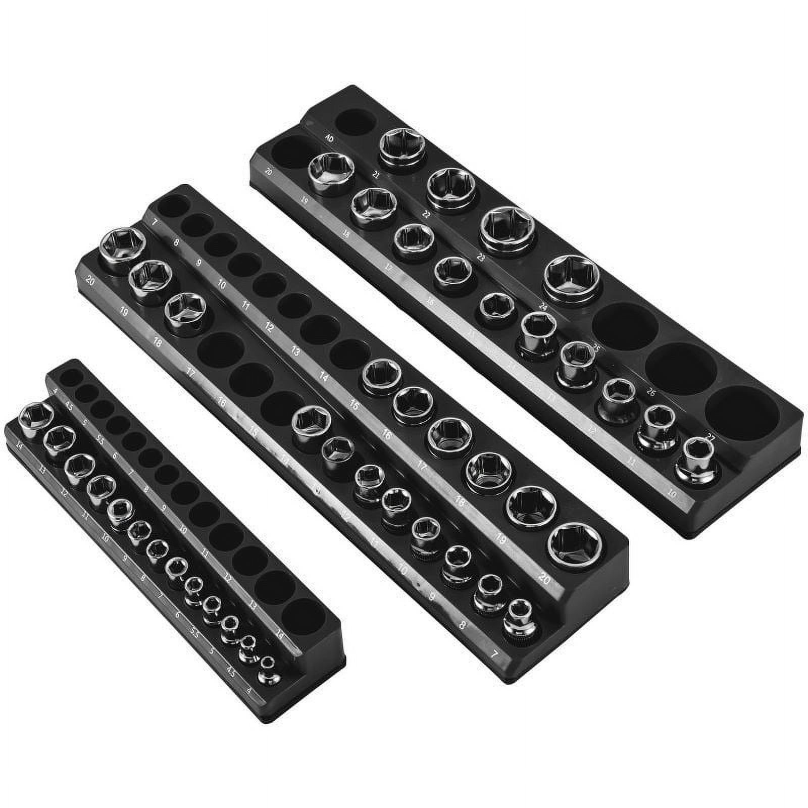 Socket Organizer Tray Magnetic - Hand Tools In Workshop 评论和价格