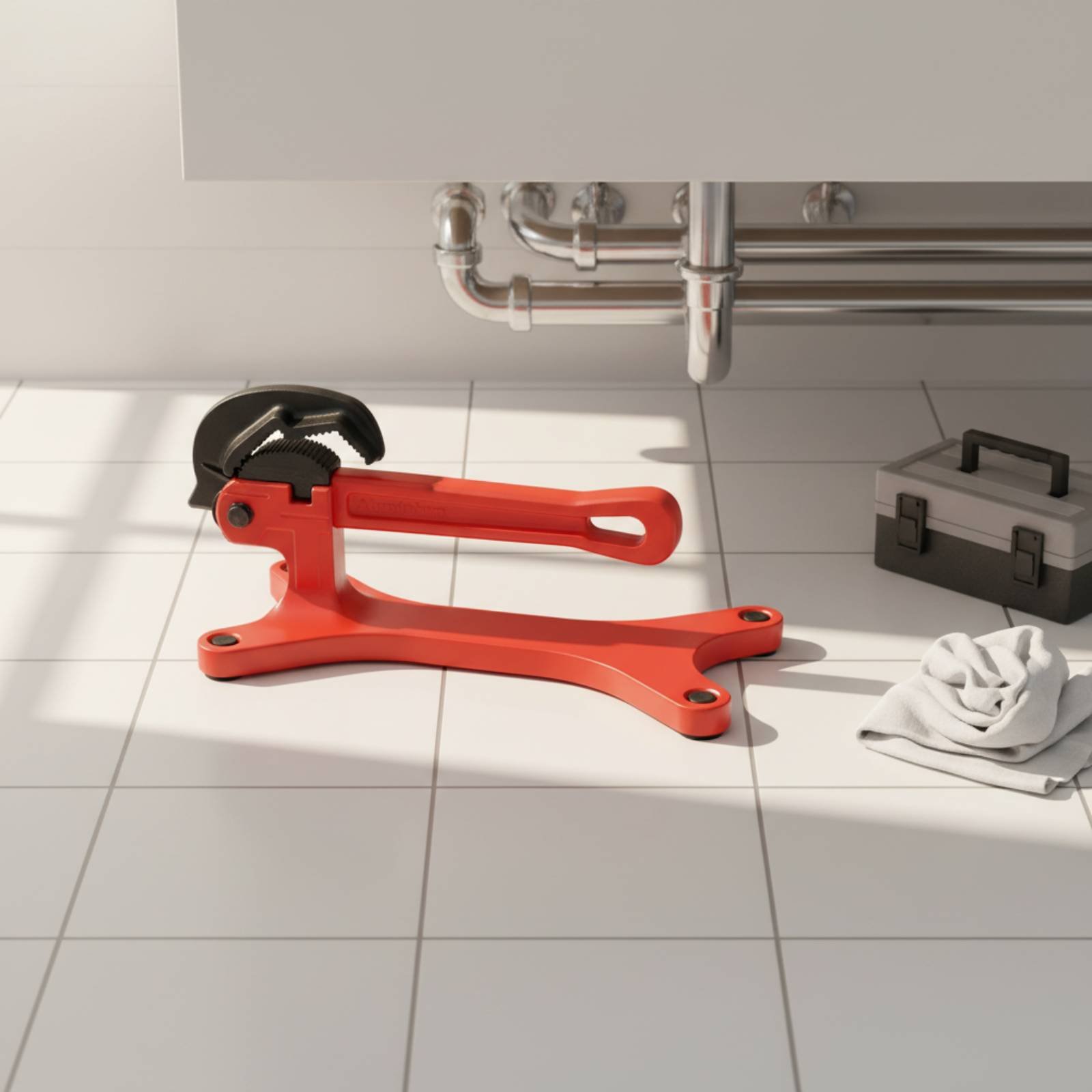 Self-Locking Pipe Wrench Porta - Hand Tools In Workshop 评论和价格