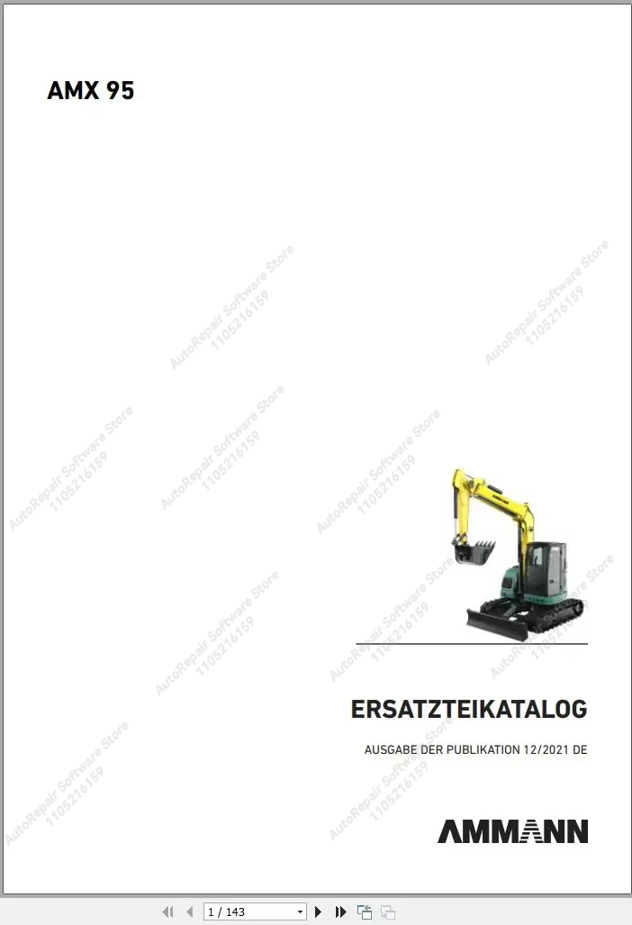 2023 Ammann Machinery 46.6 GB  - Workshop Tools Pdf 评论和价格