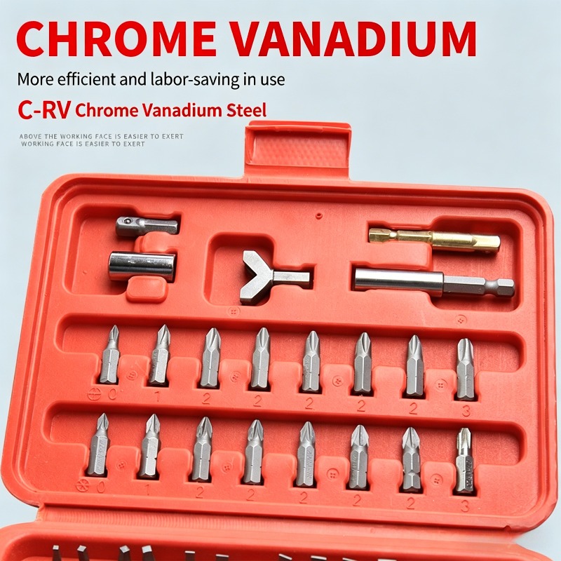 100PCS Screwdriver Bit Set, Ho - Hand Tools In Workshop 评论和价格