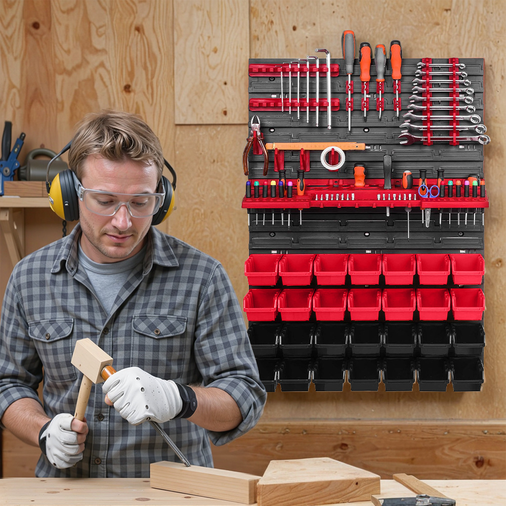 Tools Wall Storage Shelf Tool  - Workshop Tools Wall 评论和价格