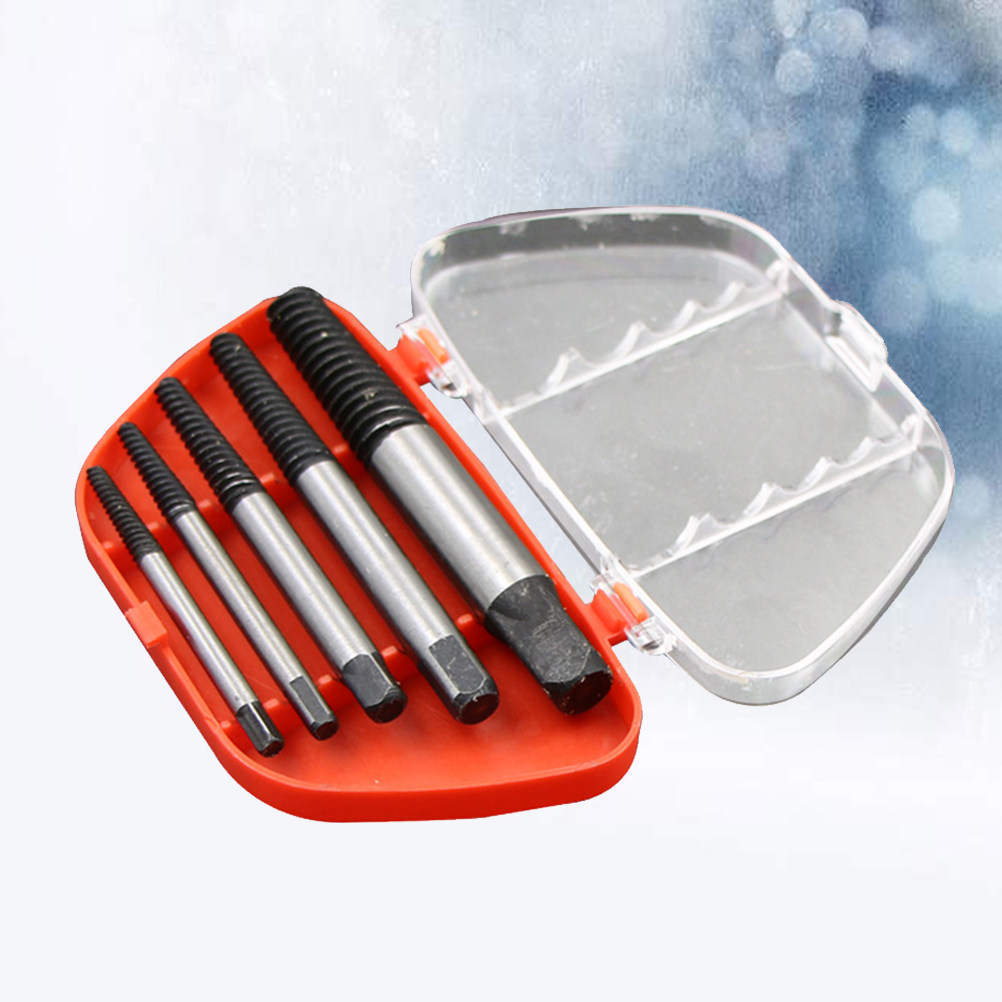 5Pcs Screw Extractor Essential - Workshop Tools Store 评论和价格